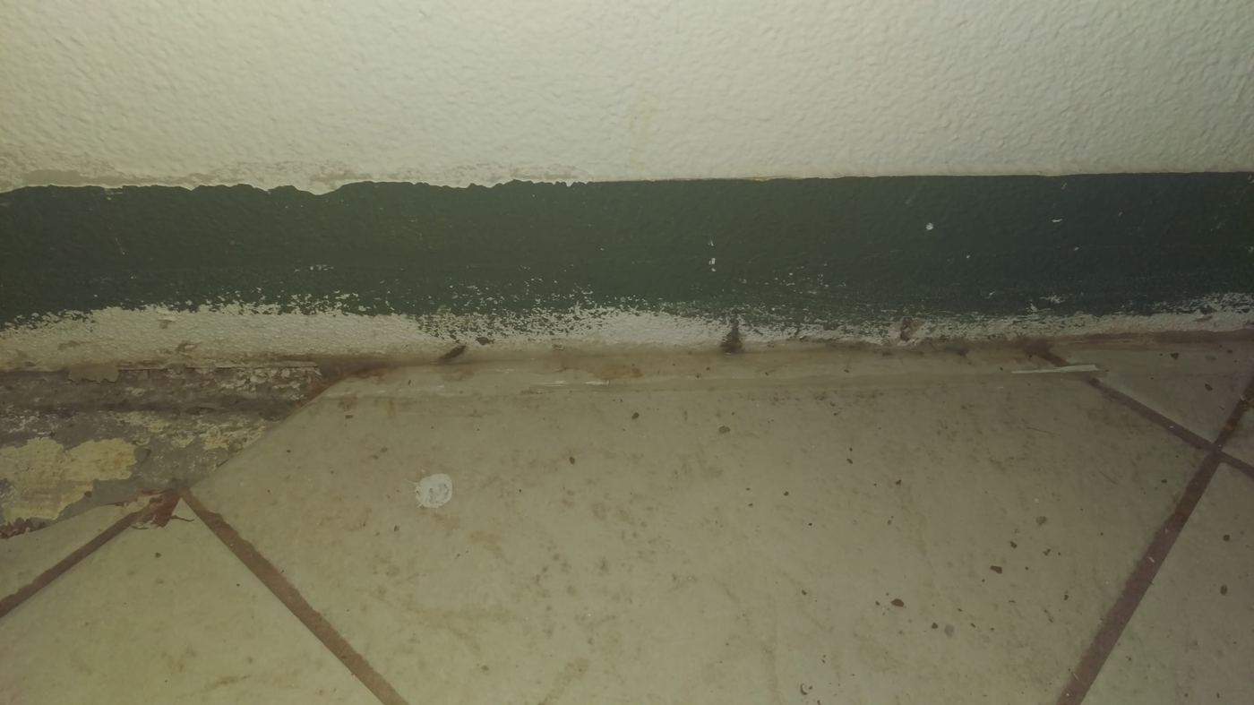 Baseboard prep detail